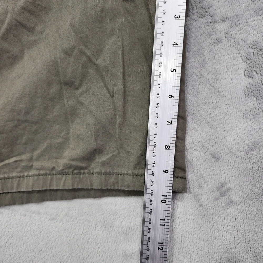 Wrangler Shorts Mens 42 Green Stretch Cargo Chino Relaxed‎ Fit 10 Inseam Casual
